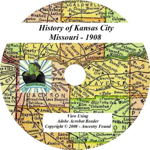 1908 3 Vol History & Genealogy of Kansas City Missouri