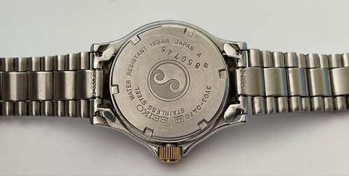 Vintage Seiko 3Y03-0A70 Seiko Sports 150 Quartz Ladies Watch French Days 1988 - Picture 11 of 17