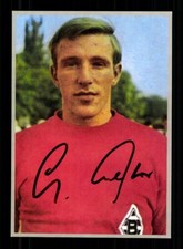 Günter Netzer  Autogrammkarte Borussia Mönchengladbach Spieler 60er Jahre Sign+2