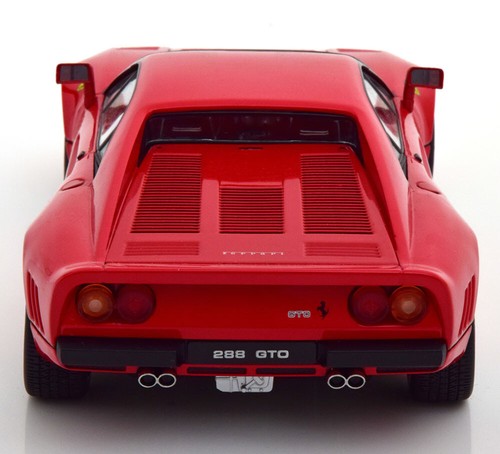 New KK-SCALE Ferrari 288 GTO 1984 1:18 Model Car Red KK180414 KidBX - Imagen 5 de 5