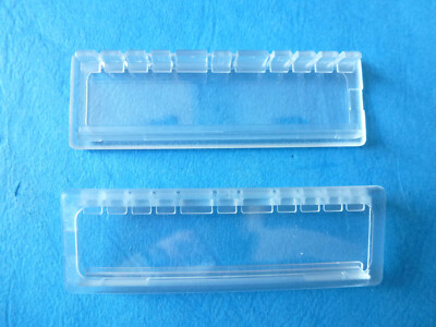10 JU Namensschild 21-255 67 x 22 mm, neutral, ohne Papiereinlage