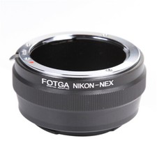 FOTGA Adapter For Nikon F AI AF-S Lens to Sony E Camera A7CR A7IV A7C ZV-E10