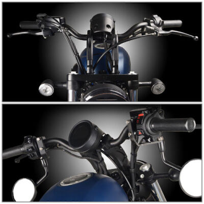 Fit Honda Rebel CMX500 300 17-24 Handlebar Risers Handle Bar Lift Clamp Adapters