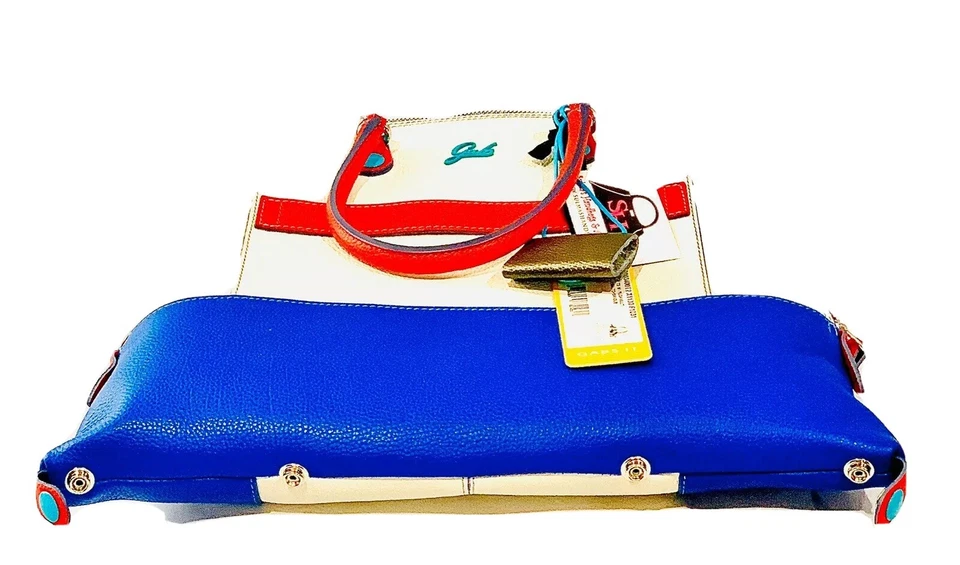 GABS ITALIAN SATCHELCROSSBODY LEATHER BAG - Image 4 of 4