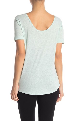Z by Zella kurzärmeliges Studio-T-Shirt Damen aller Niveaus Coral Activewear XS - Bild 2 von 3