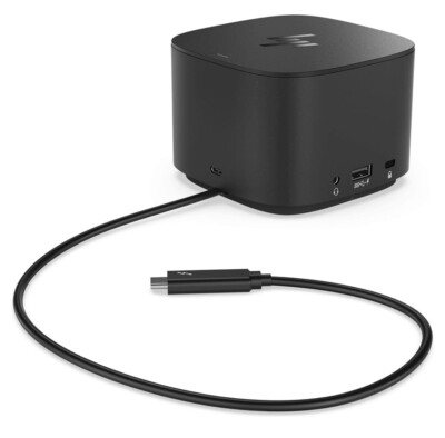HP 2UK37AA#ABA Thunderbolt Dock G2 120W Docking Station - Black