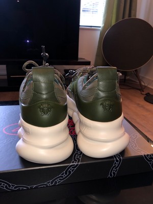 khaki green shoes