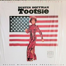 TOOTSIE Laserdisc - Dustin Hoffman, Jessica Lange: 1982 Oscar winner, like new