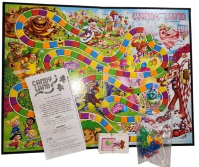CANDY LAND 2004 Preschool Board Game Milton Bradley Age 3+ Kidcore