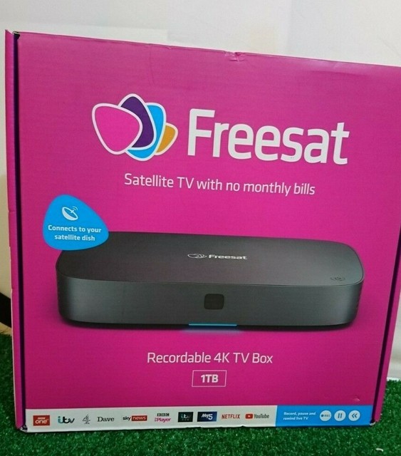 FREESAT UHD4X Smart 4K Ultra HD 1TB Digital TV Recorder for sale