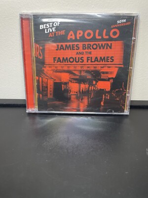 NEW 2013 James Brown Best of the Live at the Apollo 50th Anniversary SEALED