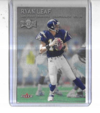 2000 Fleer Metal Football #195 Ryan Leaf San Diego Chargers