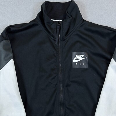 Nike Sportswear Air Max Full-Zip Track Jacket Black/White Mens