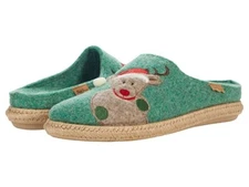 Toni Pons Miri-EF Slippers Women's US 6.5 Green Slip On Round Toe Mule JOBB333