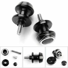 Pair 8mm Moto CNC Swingarm Swing Arm Spools Spool Slider For Suzuki Honda Sil
