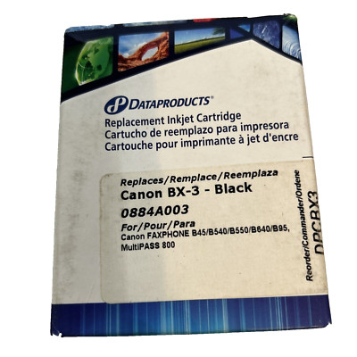 Data Products DPCBX3 Replacement Inkjet Cartridge, Black, Compatible With Canon