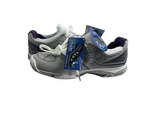 NWB DIADORA Ortholite Pickleball Athletic Sneakers Woman 6.5 Gray Purple White