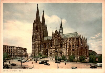 Koln am Rhein, Dom, Hans Andres Verlag, Hamburg, Hans Hartz. Postcard