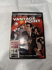 Vantage Point DVD Movie 2008 Dennis Quaid Matthew Fox Widescreen Edition