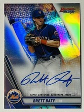 2019 Bowmans Best BRETT BATY Best of 2019 Autograph Auto #B19-BB Mets
