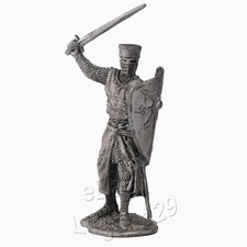 European Knight, late 12th century. Tin Toy Soldier 54mm 1/32