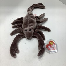 TY Beanie Baby 8” STINGER the Scorpion, 1998 New With Tags.
