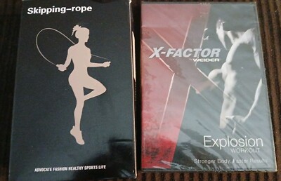  Exercising Skipping-Rope Plus 1 Workout (EXPLOSION) Video By X-FACTOR!  WEIDER