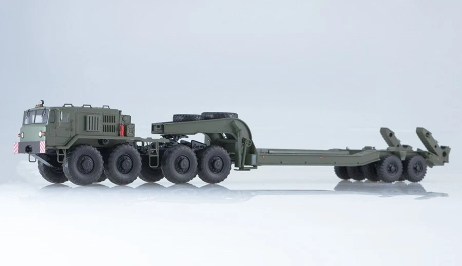 SSM 1/43 RUSSIAN MAZ-537 Tractor Truck + CMZAP-5247G Semi-trailer
