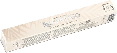 1 Stange (10 Kapseln) NESPRESSO ORIGINAL Barista COCONUT FLAVOUR OVER ICE