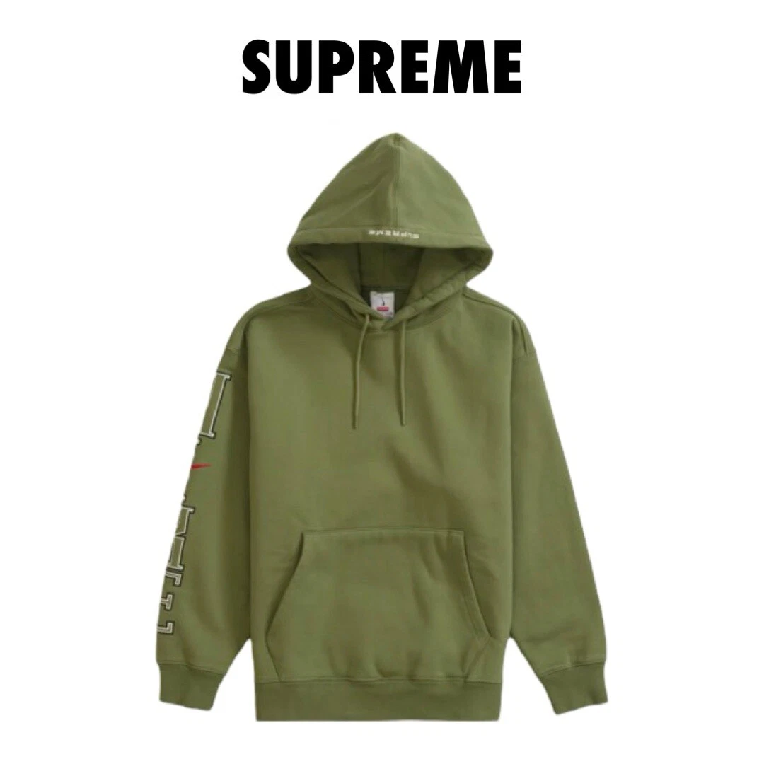 Sweat à capuche Supreme Nike taille XL olive SS24 Supreme 2024 XLarge neuf