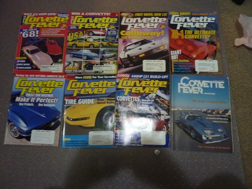 Konvolut einiger CORVETTE FEVER Zeitschriften 1998 & 1999