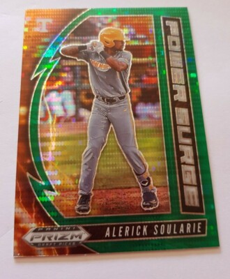 2020 Panini Prizm Draft - Alerick Soularie - Volunteers/Twins - Power Surge