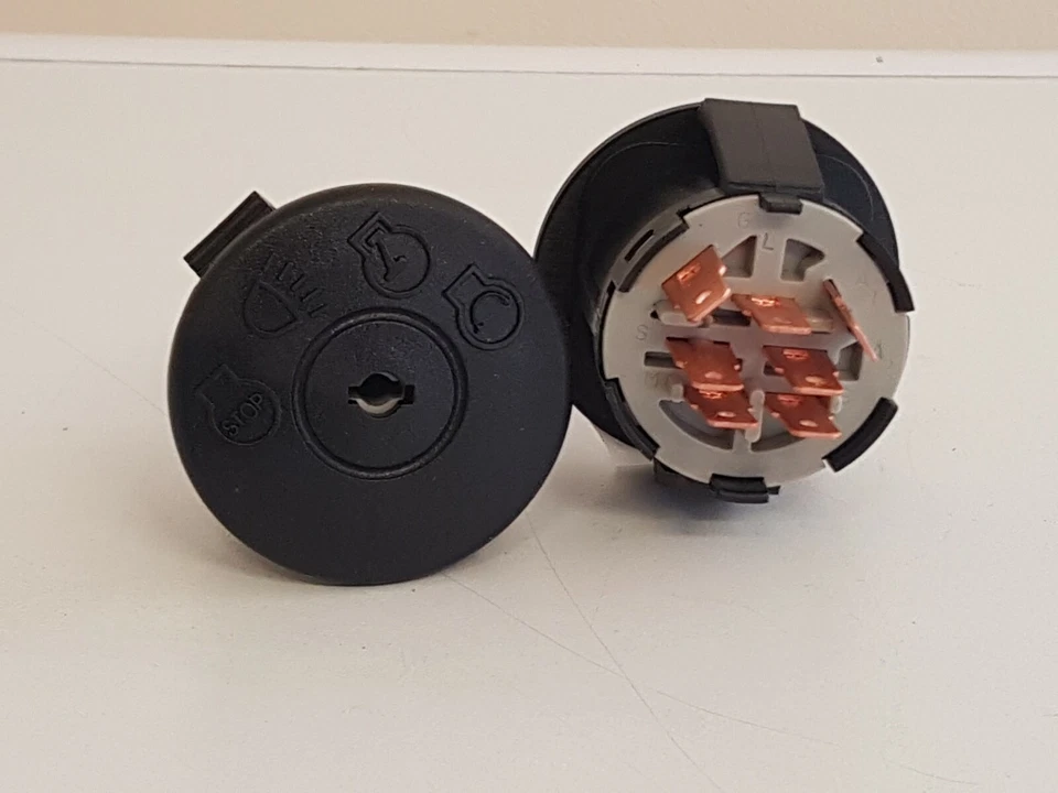 JAB Ignition Starter Switch Fits Many HUSQVARNA Ride On Lawnmower, See Below