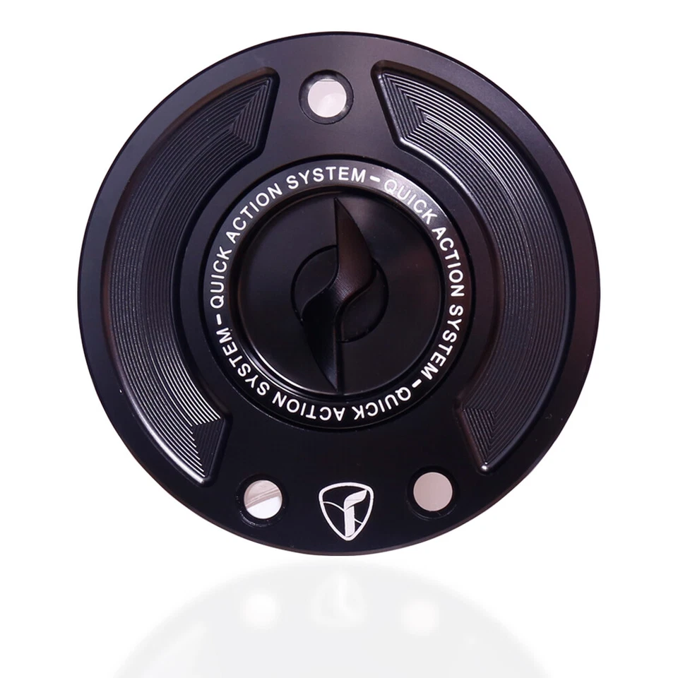 Cubierta de tapa de tanque de combustible para BMW R1200GS 2010-2021 R1200R 2006-2014 F800R 09-2014 Foto 2 de 4