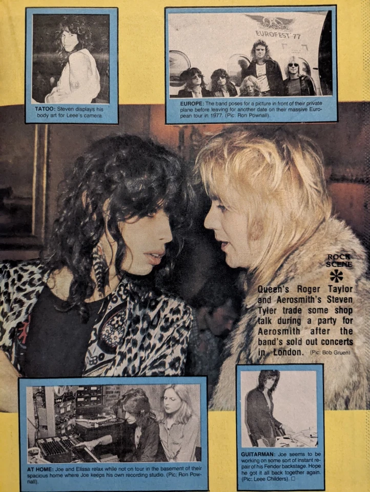 Best Of Rock Scene Magazine July 1978 KISS, Queen, Led Zeppelin, Aerosmith, BOC - Image 4 of 4
