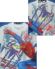 Marvel The Amazing Spiderman two sided childs t-shirt size 4-5 6-7 8 New XS S M