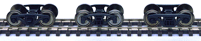 Atlas HO Freight Car Trucks 70-Ton Roller-Bearing pkg(2) 180000 - Picture 1 of 1
