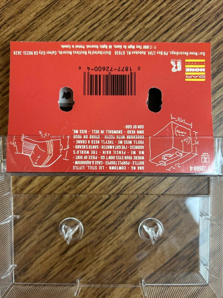 They Might Be Giants Lincoln Cassette 1988 Restless Bar None VG++++ - Imagem 4 de 4