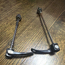 Shimano Schwarz Stahl Schnellspanner Spieß Set vorne/hinten Rennrad & MTB, 2-tlg.