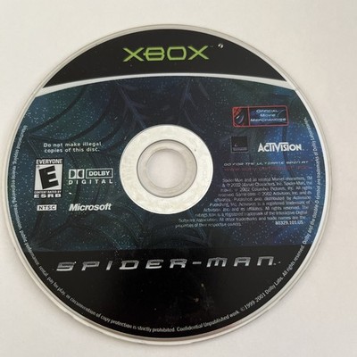 Spider-Man: The Movie Game ( Xbox 2003) Disc Only Tested Works Spiderman