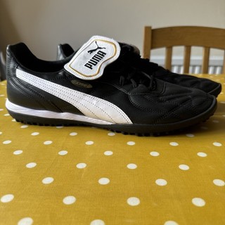 Men’s Black Puma King Football Boots Astro UK13 (more like UK12) No Reserve