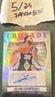 Panini 2023-24 Phoenix Crusade Signatures Julian Champagnie CS-JCH 5/25 Spurs