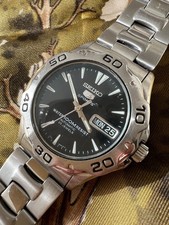 Seiko Laurel Hand Wound Mens Watch 34mm Japan Made Antique wrist 20cm