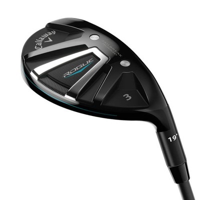 LEFT HANDED CALLAWAY ROGUE 3 HYBRID GRAPHITE STIFF STANDARD