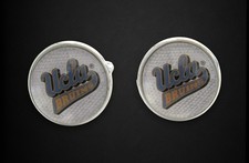 Football Card Cufflinks, UCLA Bruins Wedding Jewelry Cuff Links