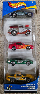Hot Wheels B-DAY  5 Car Gift Pack 2002 # 57018 