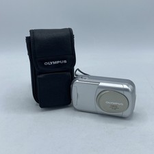 Olympus Camedia D 390 Digital Camera With Leather Case Spares Or Repairs