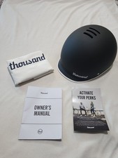 Explore Thousand Bike Helmet Matte Black Stea...