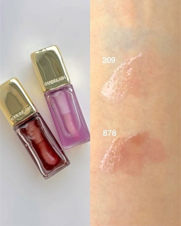 Guerlain KissKiss Bee Glow Oil 209 Blooming Glow / 878 Dahlia Glow