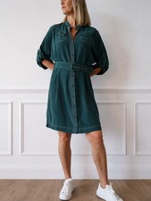 Zimmermann Stitch Trim Silk Dress